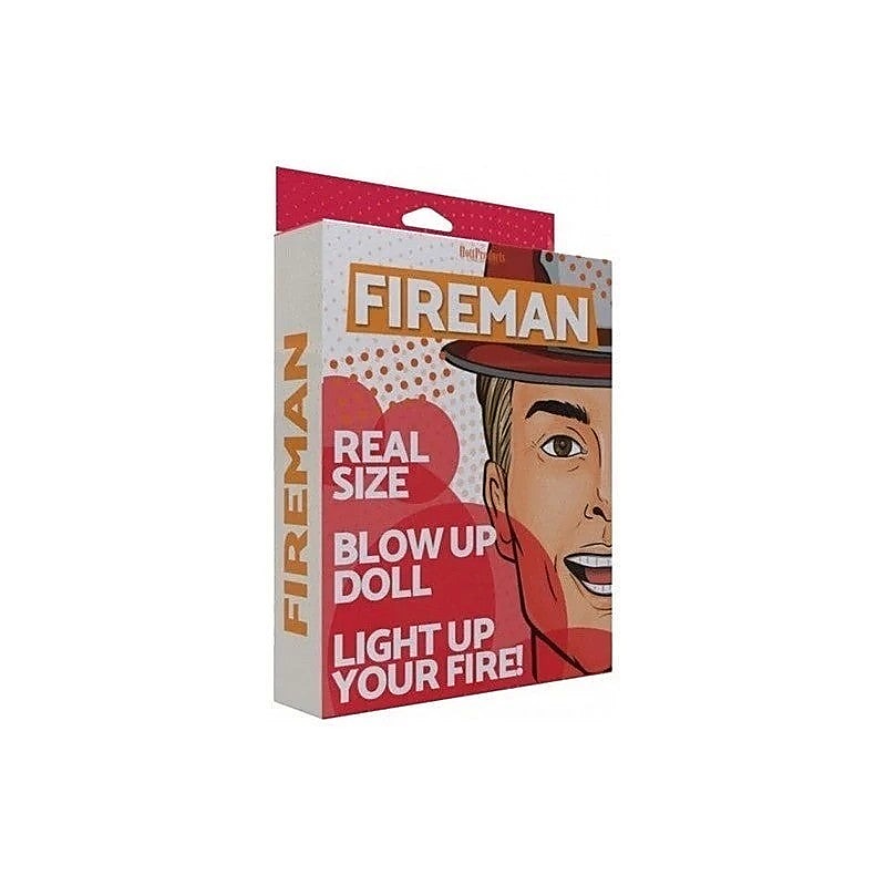Fireman Inflatable Blowup Love Doll By Hott Products - Love Dolls