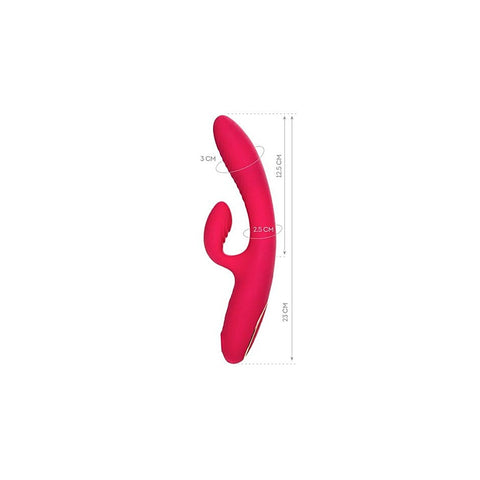 Jos Enila Dual Ended 10 Function Rabbit Vibrator By Toyfa - Rabbit Vibrators