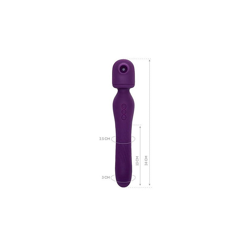 JOS Kisom 2 In 1 Wand Massager by ToyFa - Body Wands