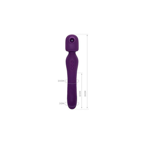 JOS Kisom 2 In 1 Wand Massager by ToyFa - Body Wands