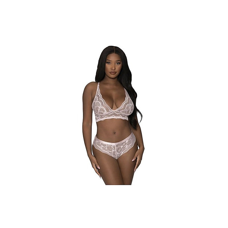 Exposed Lingerie Lace Cami And Short Set By Magic Silk - Bras and Bra Sets