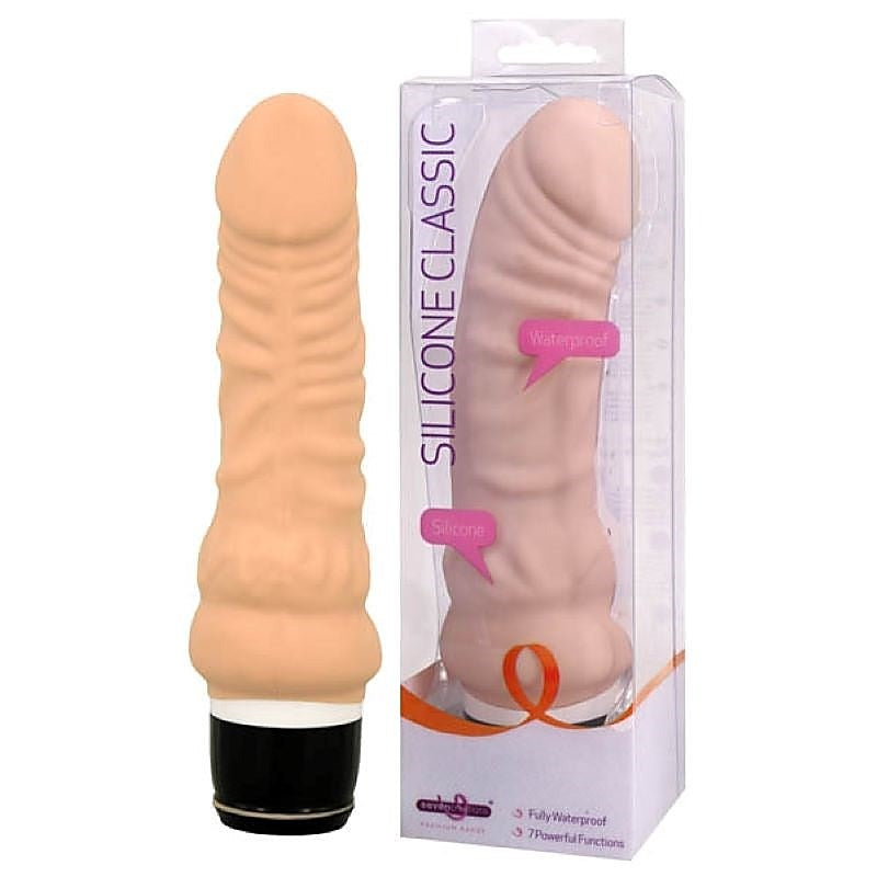 Silicone Classic - 5.75 Inch Vibe By Seven Creations - G-Spot Vibrators