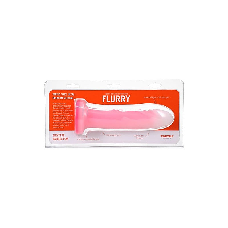 Flurry Dual Density Realistic Dildo By Tantus - Realistic Dildos