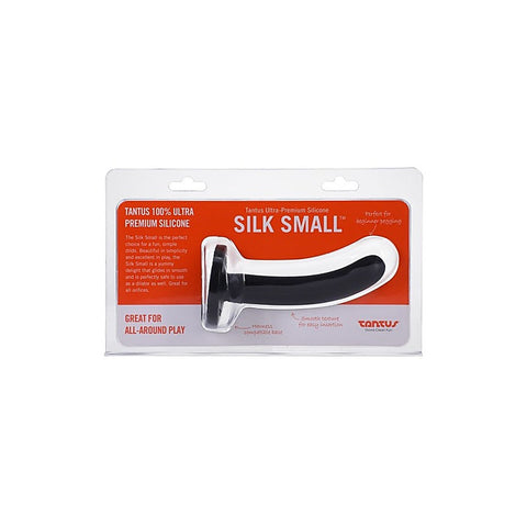 Silk Silicone Dildo Small Onyx By Tantus - Realistic Dildos