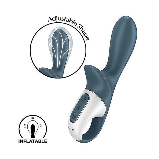 Satisfyer Air Pump Booty 2 Anal Vibrator Dark Grey