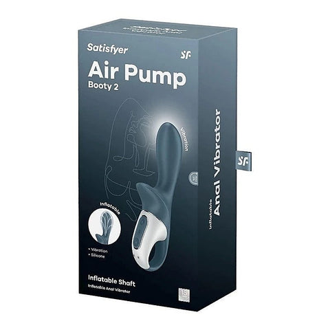 Air Pump Booty 2 Anal Vibrator By Satisfyer - Anal Vibrators