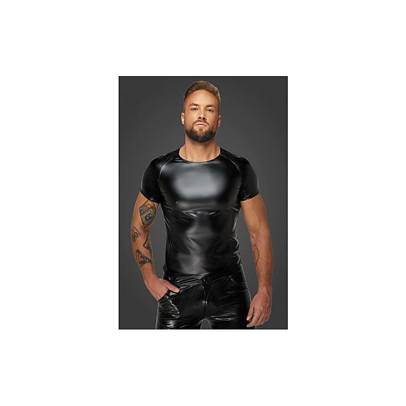 Wetlook Men'S T-Shirt With Snake Sleeves By Noir Handmade - His Fetish