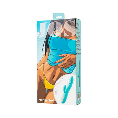 JOS Merry Swirl Rotating Shaft Rabbit Vibrator by ToyFa - Rabbit Vibrators