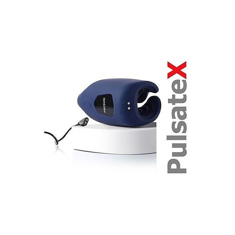 Pulsatex Rechargeable Male Shaft Masturbator By Arosum - Masturbators and Strokers