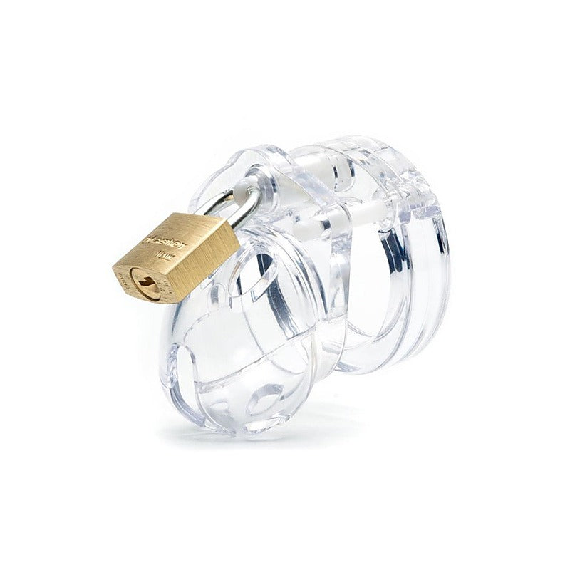 Cb X Male Chastitiy Cock Cage Mini Me Clear - Male Chastity