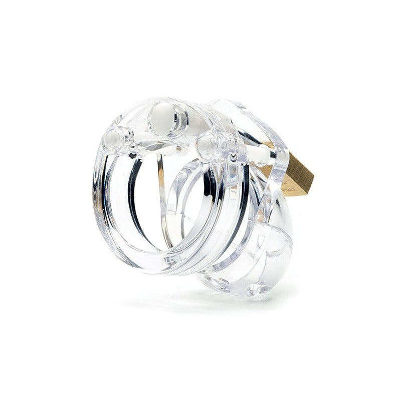 Cb X Male Chastitiy Cock Cage Mini Me Clear - Male Chastity