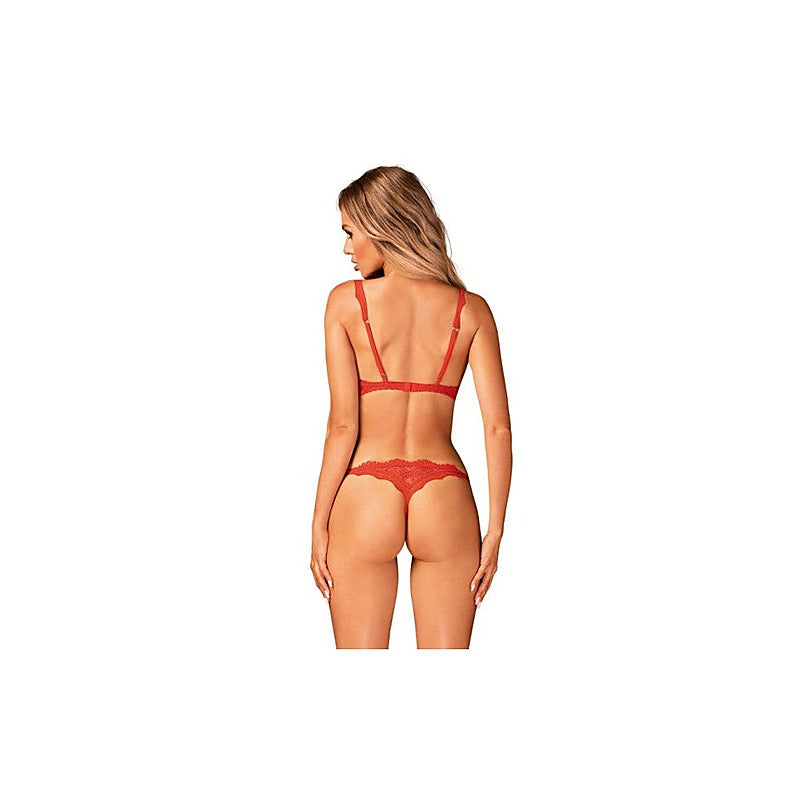 Bergamore 2 Piece Bra And Panty Set By Obsessive - Bras and Bra Sets