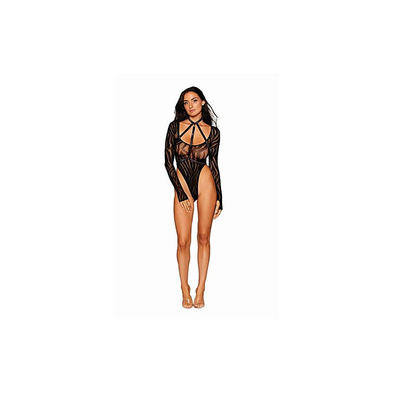 Women'S Teddy With Harness By Dream Girl Lingerie - Her Fetish