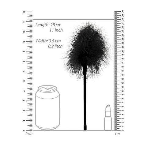 OUCH! BW Feather Tickler by Shots Toys - Whips And Crops