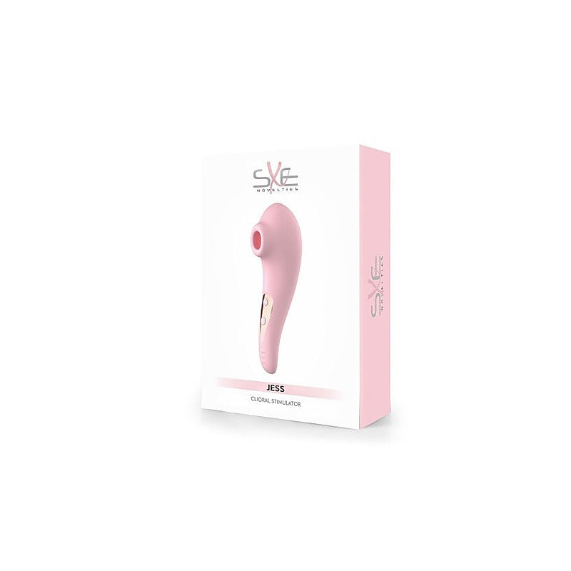 Jess Vibrating And Sucking Air Pulse Clitoral Stimulator - Clit Ticklers and Pulsators