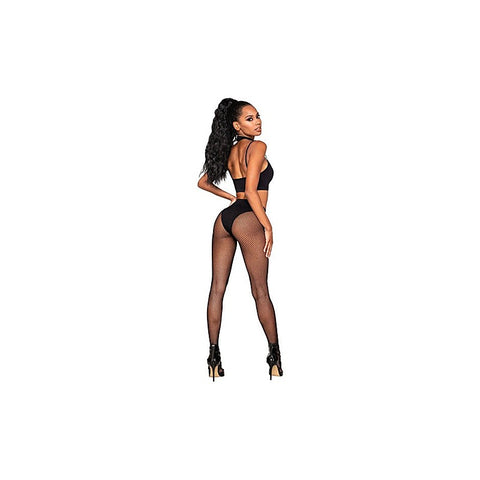 Bralette & Pantyhose Bodystocking Set By Dream Girl Lingerie - Body Stockings