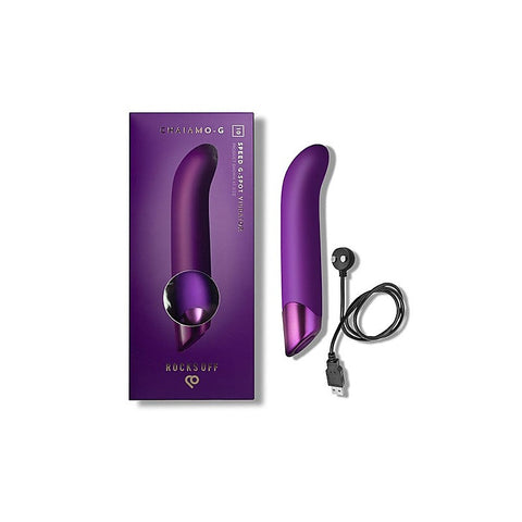 Rocks Off Chaiamo 10 Functions Rechargeable G-Spot Vibrator - G-Spot Vibrators
