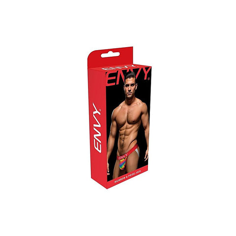 Envy Rainbow Pride Sexy Mens Jock Red