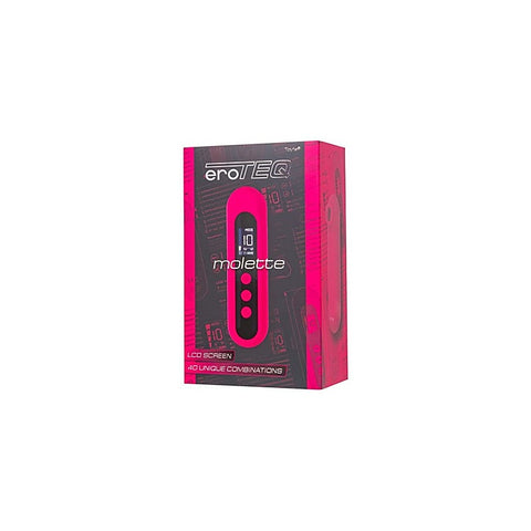EroTeq Vacuum Wave Air Pulse Clitoral Vibrator Molette Pink