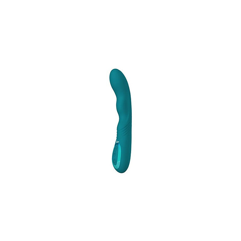 Viben Swagger Rechargeable 10 Function G Spot Vibrator Ocean - G-Spot Vibrators