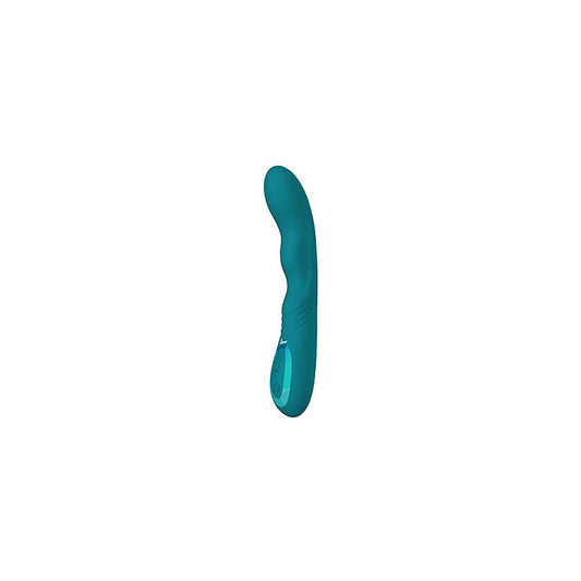 Viben Swagger Rechargeable 10 Function G Spot Vibrator Ocean - G-Spot Vibrators