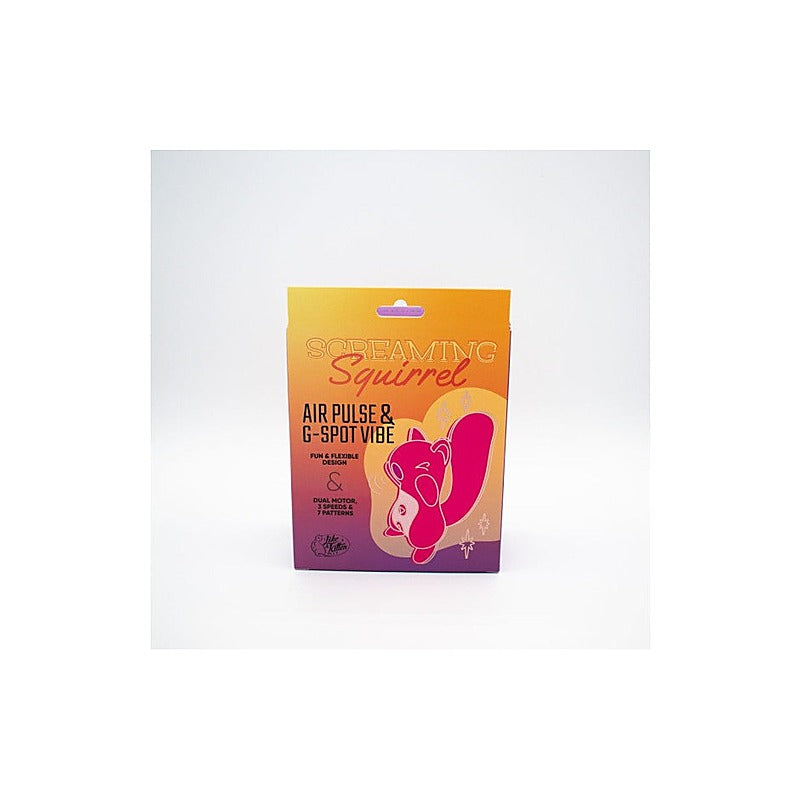 Natalies Toy Box Screaming Squirrel Air Pulse & G Spot Vibrator - Clit Ticklers and Pulsators
