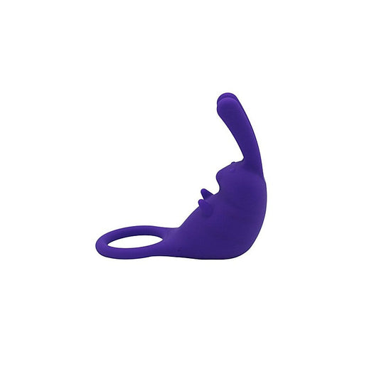 Natalies Toy Box The Cock Hopper Cock Ring & Bullet Vibrator - Vibrating Cock Rings