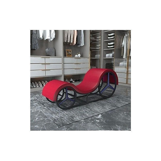 Daytona Kama Sutra Mebon Chaise Love Lounge Sex Furniture with Metal Frame and LED