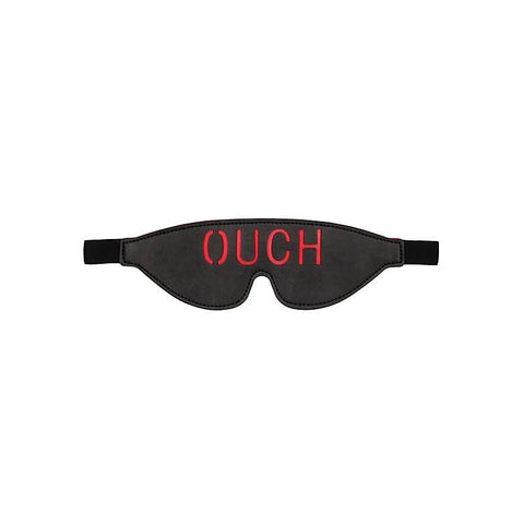 OUCH! & Bonded Leather Eye-Mask ''Ouch'' Eye Restraint - Masks And Blindfolds