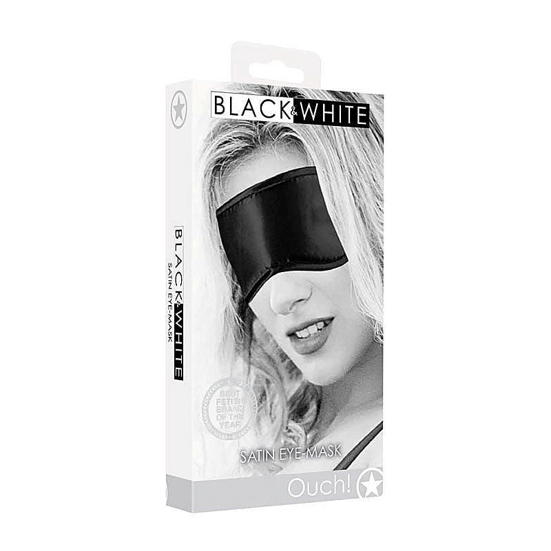 OUCH! & Satin Eye-Mask Eye Restraint by Shots Toys - Masks And Blindfolds