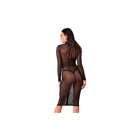 Ecstasy Womens Sexy Midi Dress By Noir Handmade - Her Fetish