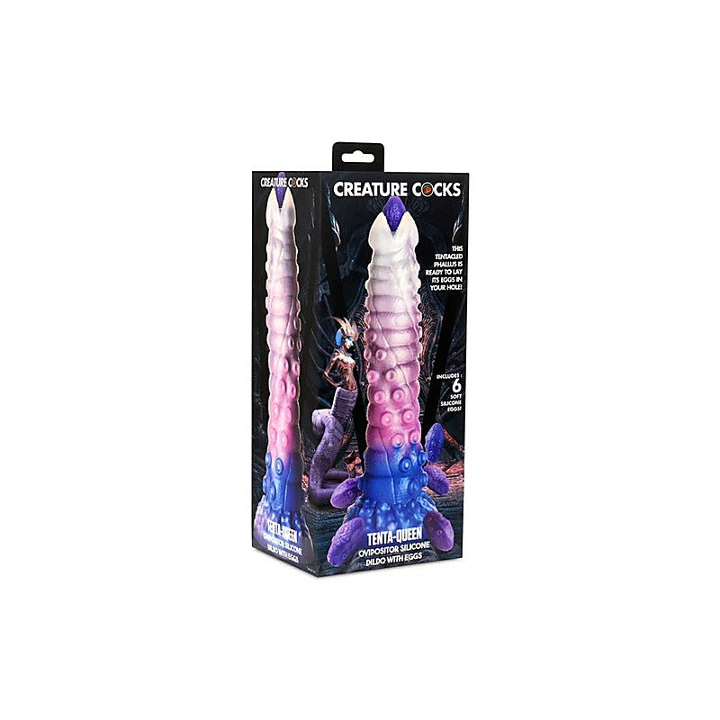 Tenta Queen Ovipositor Silicone Dildo By Creature Cocks - Realistic Dildos