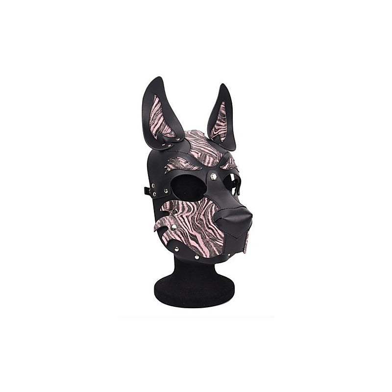Daytona Bdsm Play Dog/Pup Bondage Hood By Doc Johnson - Bondage Hoods