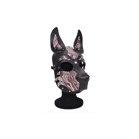 Daytona Bdsm Play Dog/Pup Bondage Hood By Doc Johnson - Bondage Hoods
