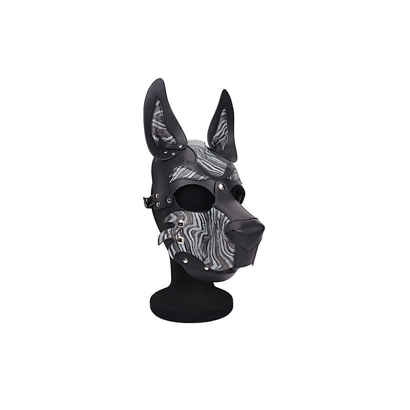 Daytona Bdsm Play Dog/Pup Bondage Hood By Doc Johnson - Bondage Hoods