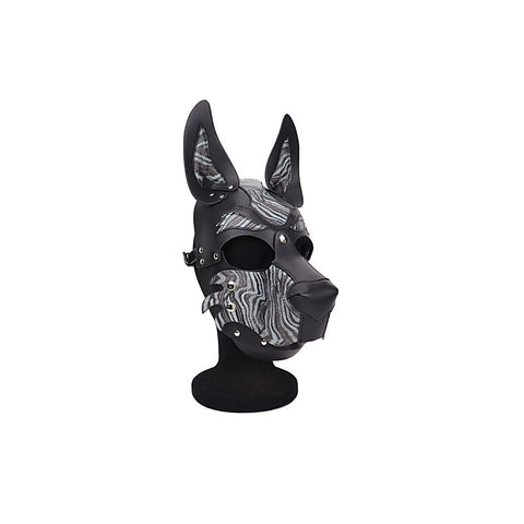 Daytona Bdsm Play Dog/Pup Bondage Hood By Doc Johnson - Bondage Hoods
