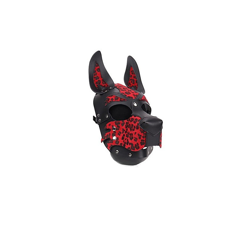 Daytona Bdsm Play Dog/Pup Bondage Hood By Doc Johnson - Bondage Hoods