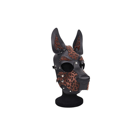 Daytona Bdsm Play Dog/Pup Bondage Hood By Doc Johnson - Bondage Hoods