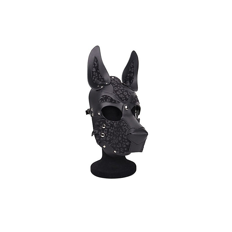 Daytona Bdsm Play Dog/Pup Bondage Hood By Doc Johnson - Bondage Hoods
