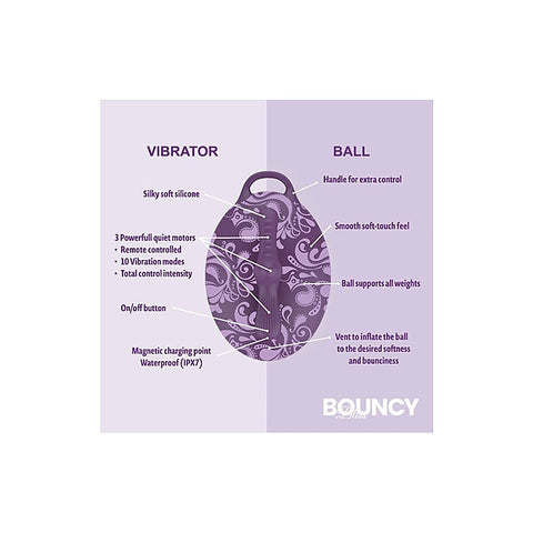 Bouncy Bliss Classic Inflatable Sit On Massager Vibrator - Inflatable Dildos and Vibrators