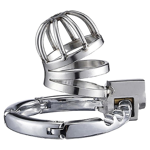 Stainless Steel Adjustable Male Chastity Cock Cage - Male Chastity