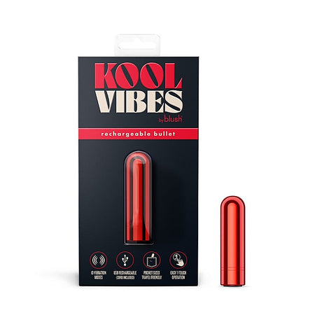 Kool Vibes 2.5" Rechargeable Mini Bullet By Blush Novelties - Bullet Vibrators