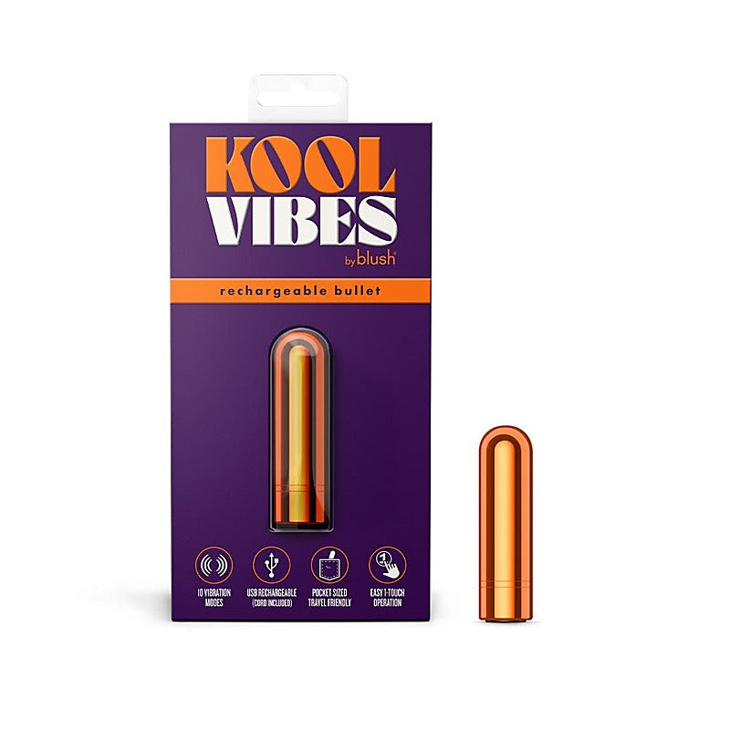 Kool Vibes 2.5" Rechargeable Mini Bullet By Blush Novelties - Bullet Vibrators