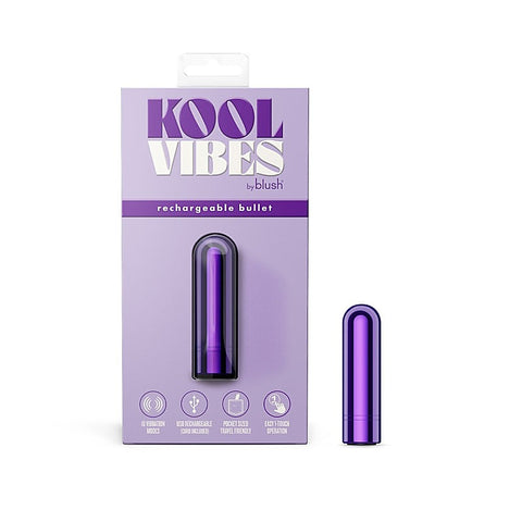 Kool Vibes 2.5" Rechargeable Mini Bullet By Blush Novelties - Bullet Vibrators