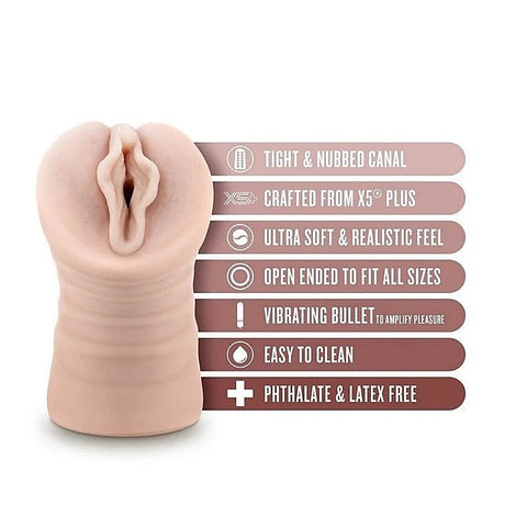 Blush EnLust Destini Vibrating Pussy Stroker