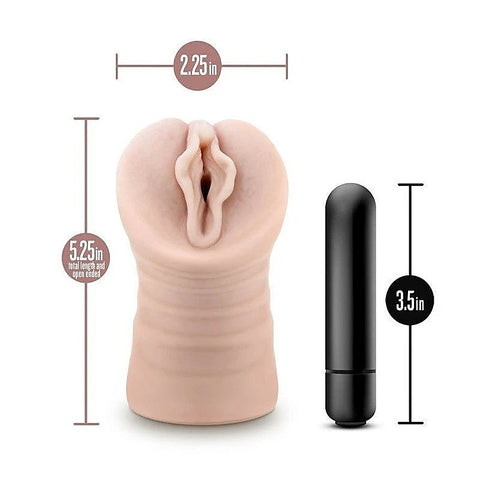 Blush EnLust Destini Vibrating Pussy Stroker