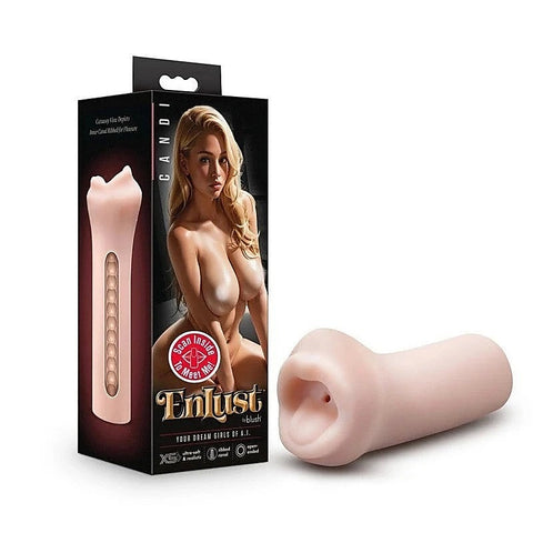 Blush Enlust Candi Oral Sex Men'S Stroker By Blush Novelties - Masturbators and Strokers