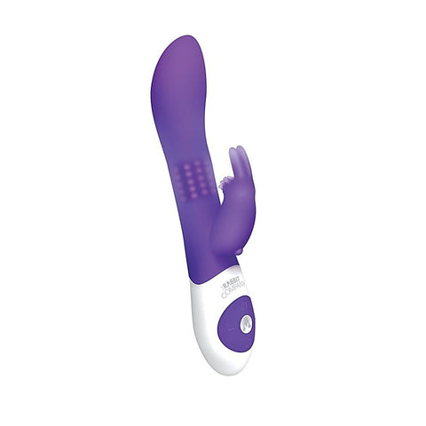 The Rabbit Company The Beaded USB Rechargeable Rabbit Vibrator Purple - Rabbit Vibrators
