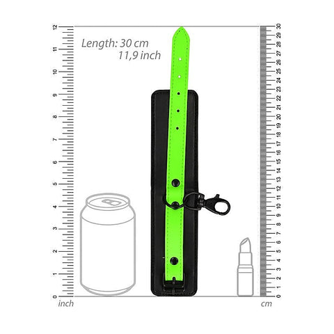 OUCH! Glow In The Dark Handcuffs Glow In Dark Restraints - Cuffs and Restraints