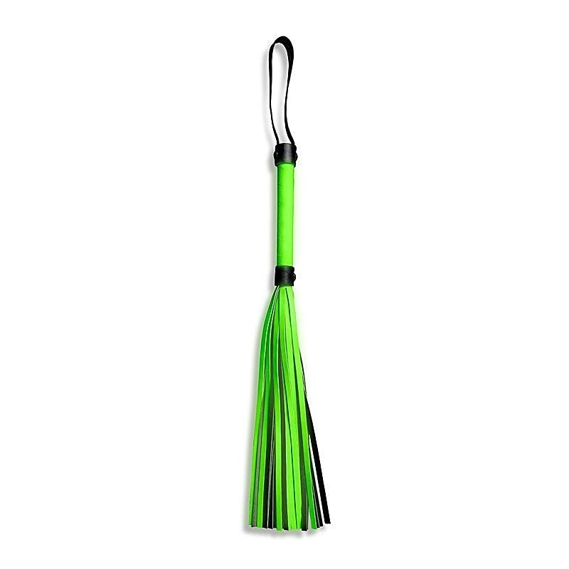 OUCH! Glow in Dark Flogger by Shots Toys - Whips And Crops